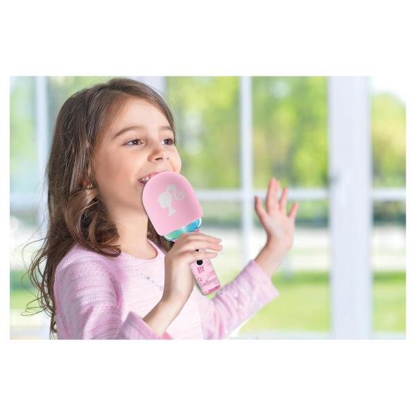Lexibook Svítící bezdrátový karaoke mikrofon Barbie (obrázek 6)