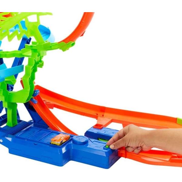 Mattel Hot Wheels Stunt Trucks srážka ve vzduchu Dráha (obrázek 8)