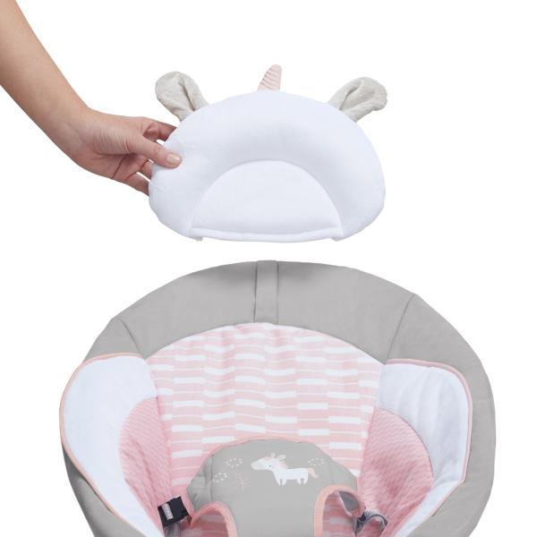 Lehátko vibrující s melodií Flora the Unicorn ™ 0m +, do 9kg (obrázek 4)
