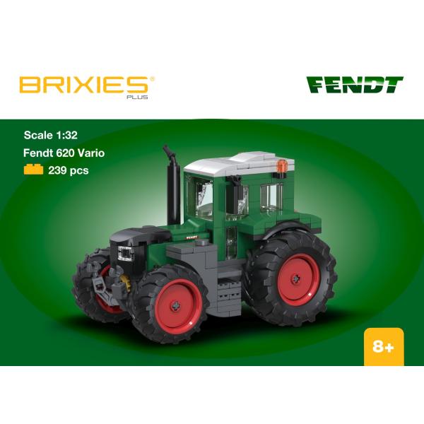 BRIXIES Plus 222.712 Fendt 620 Vario – traktor, 1:32, 239 k