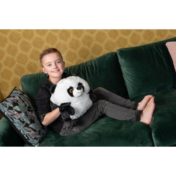 Cozy Noxxiez HW723 Panda - hřejivý plyšový polštář 3 v 1 (obrázek 3)
