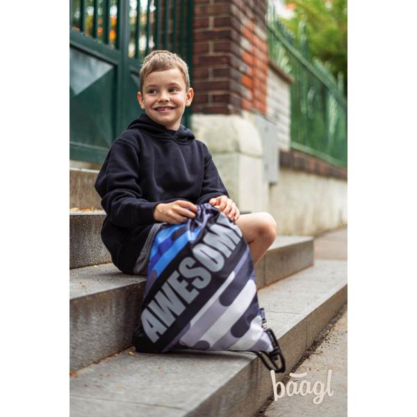 BAAGL Batoh Skvelý - PRUHY (obrázek 5)