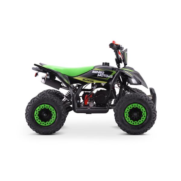 Benzínová čtyřkolka pro děti Beneo Motors Adventure zelená - 50cm3 (obrázek 4)