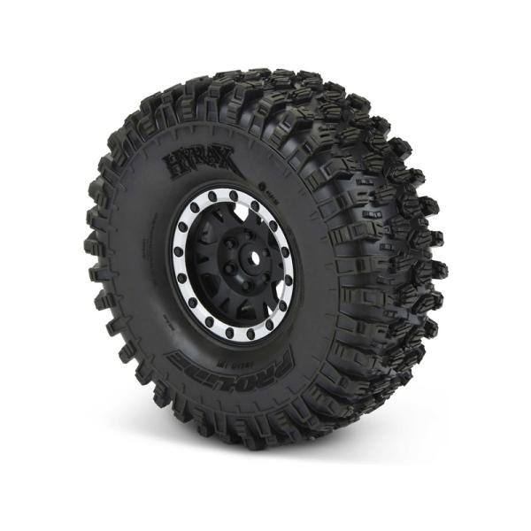 Pro-Line kolo 1.9", pneu Hyrax Predator, disk Impulse H12 černo-stříbrný (2) (obrázek 5)