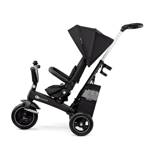 KINDERKRAFT SELECT Tříkolka Easytwist Black, Premium (obrázek 6)