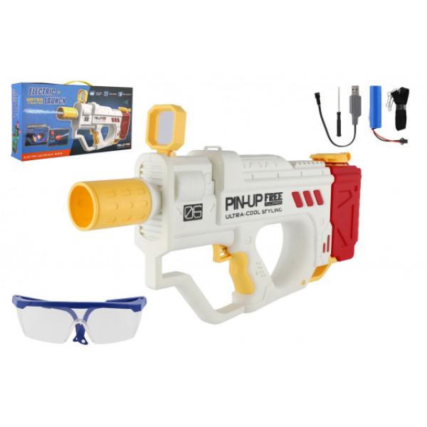 Vodní pistole plast 40cm na baterie se zvukem