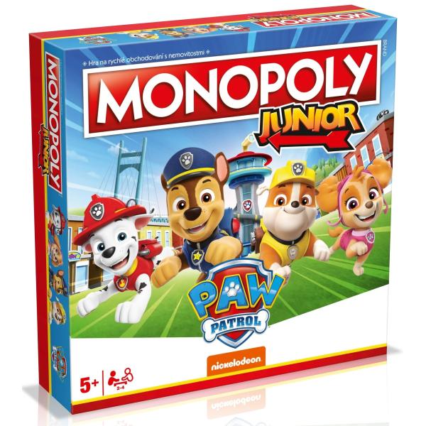 Monopoly Junior Paw Patrol CZ