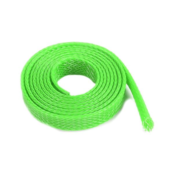 Ochranný káblový oplet 8mm zelený (1m)