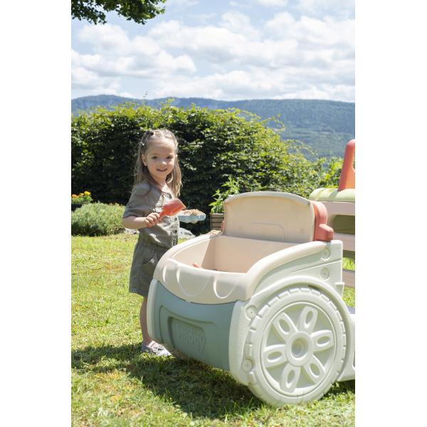 Smoby Auto pískoviště se skluzavkou Life 150 cm (obrázek 5)