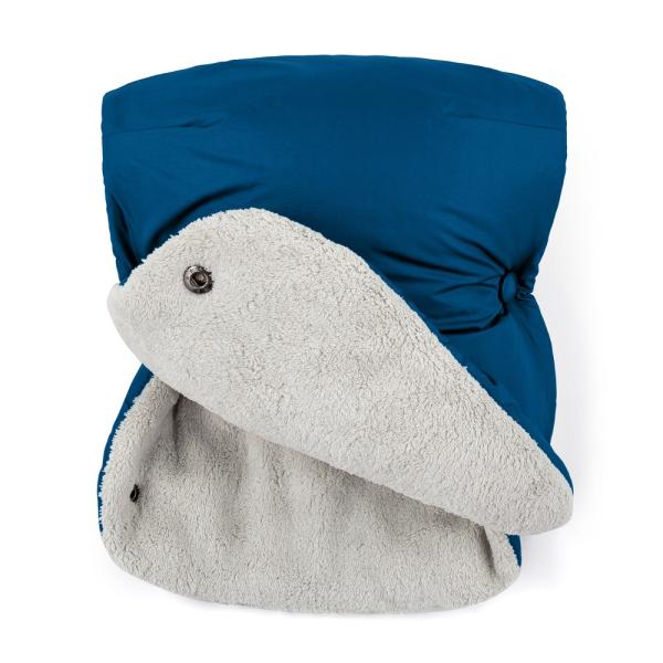 PETITE&MARS Rukávník / rukavice Jasí na kočárek Ocean Blue (obrázek 3)