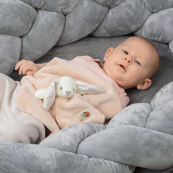 BABYONO Mazlíček a dečka 2v1 Baby Bunny 0m+ (obrázek 3)