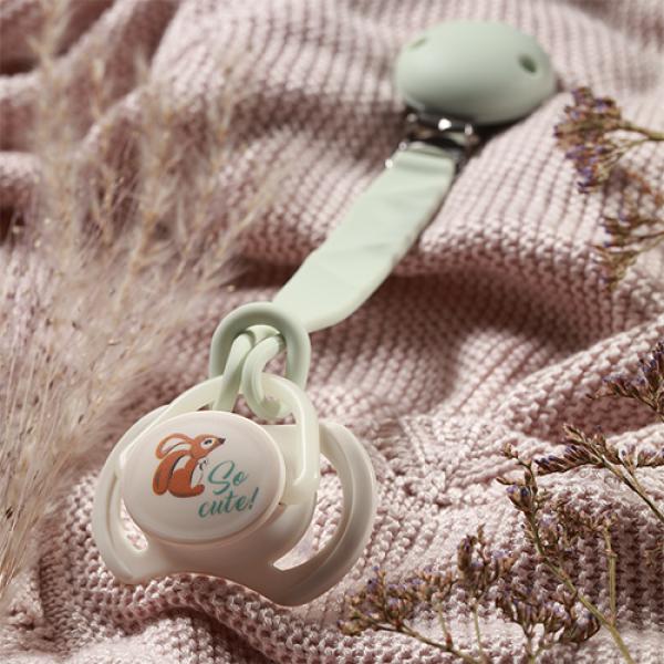 BABYONO Dudlíky silikonové symetrické 6-18m, 2 ks