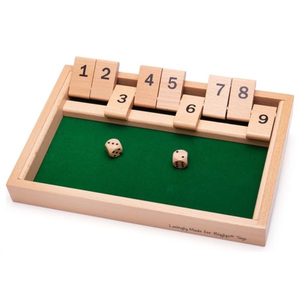 Bigjigs Toys Drevená hra Uzavrite kocky