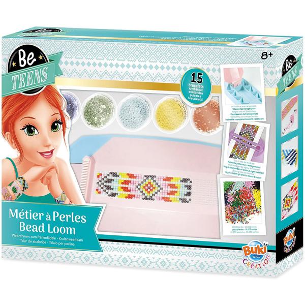 Buki France- Telaio Per Perline, 8 Anni - 14 Anni, BE001-image