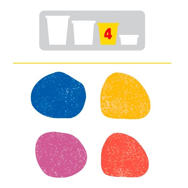 HASBRO - Play-Doh 4ks kelímků metalické barvy (obrázek 3)