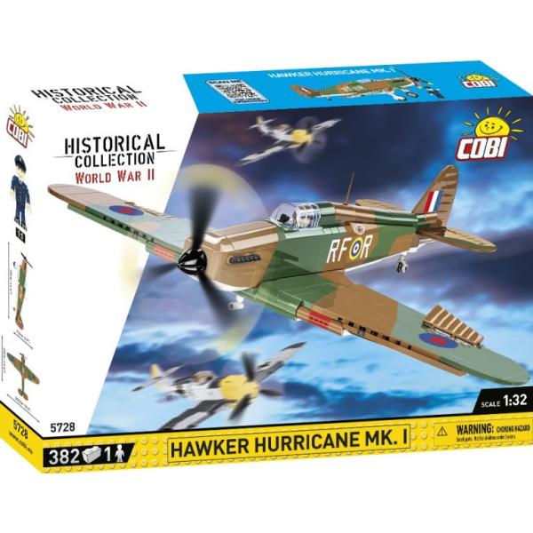 Cobi II WW Hawker Hurrican Mk. I, 1:32, 377k, 1f