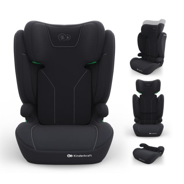 KINDERKRAFT Autosedačka i-Spark 2 Plus i-Size (100-150 cm) Black