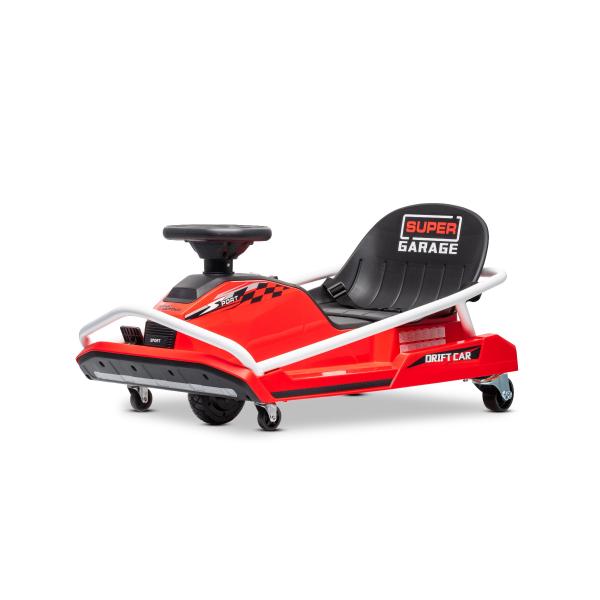 Beneo Motors driftovacia Motokára 24V, červená, 300W Bezkartáčový Motor, Lítiová batéria,