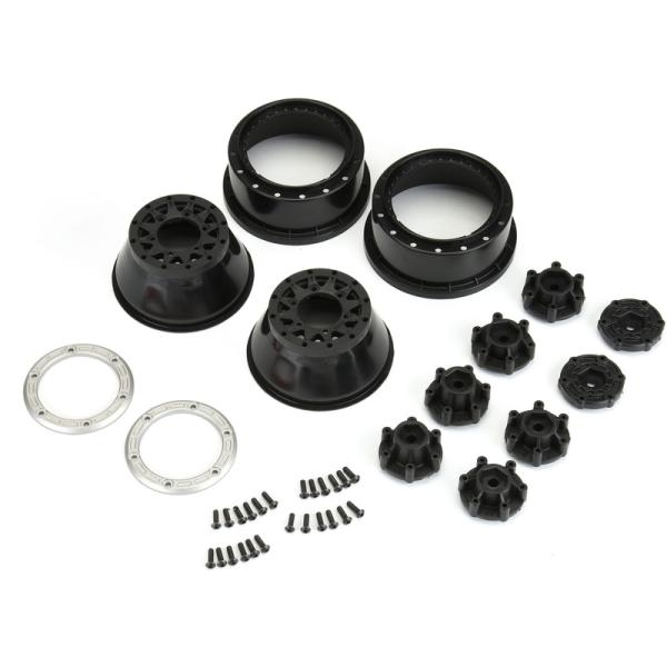 Pro-Line disk 2.2/3.0" Raid bead lock H12/H14 SC stříbrno-černý (2) (obrázek 5)