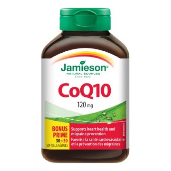 Jamieson Koenzym Q10 120mg 60 tablet