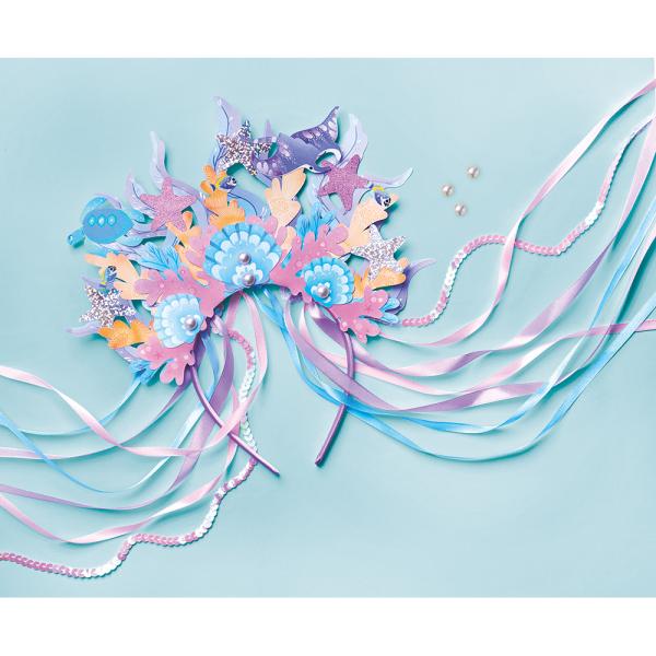 Janod Atelier Kreativní sada DIY Vyrob si sám Korunka Diadém Magický oceán