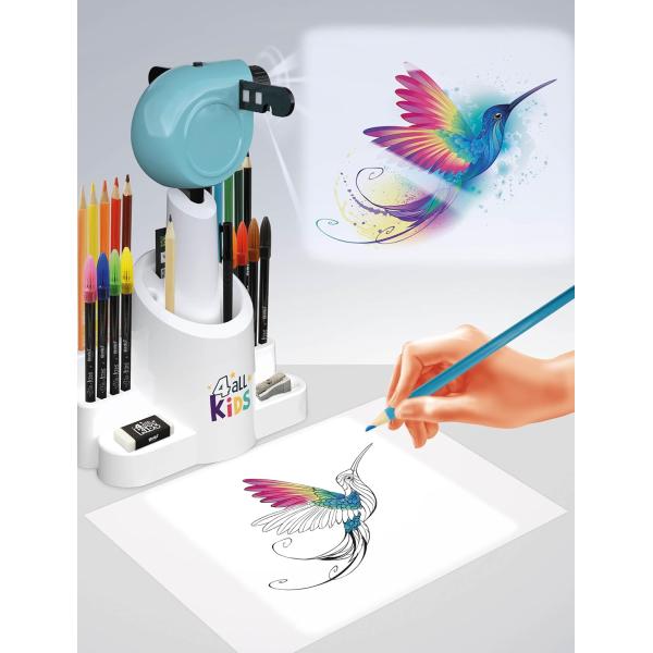 Projektor pro kreslení podle šablon (obrázek 9)