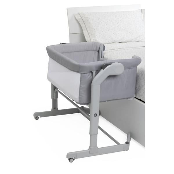 CHICCO Postieľka Next2Me Magic Evo - Dark Grey (obrázok 8)