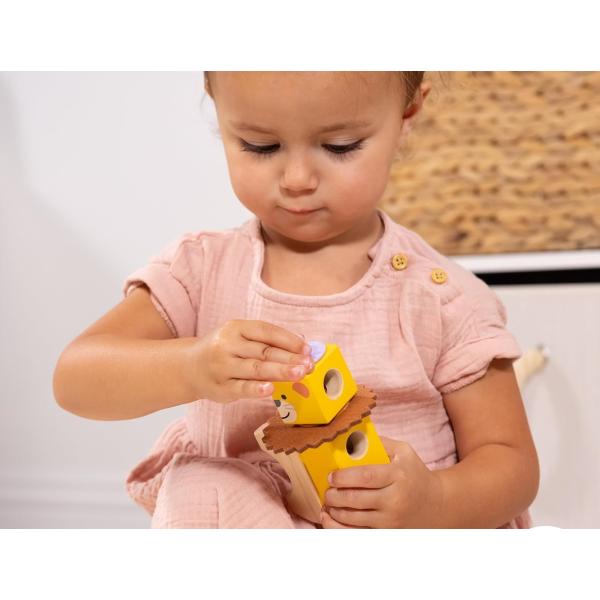 Spin Master Melissa & Doug Blockables stavebnice Safari hrací sada