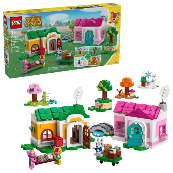LEGO®Animal Crossing 77057 Tvorivé domčeky: Obdobia zábavy