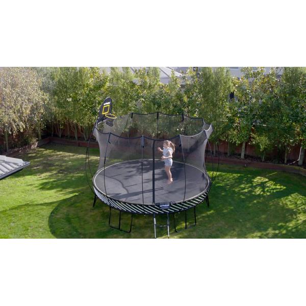 Springfree Trampoline® Jumbo Round (R132) Trampolína s ochrannou sítí, 400 × 400 cm (obrázek 4)