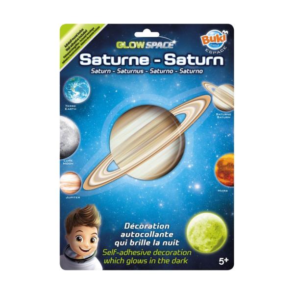 Saturn - světélkující dekorace na stěnu (3DF4)
