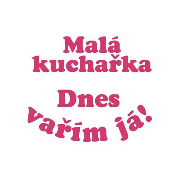 Dětský kostým kuchařka s příslušenstvím