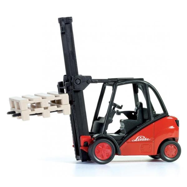 SIKU Super - Carrello elevatore Linde, scala 1:50