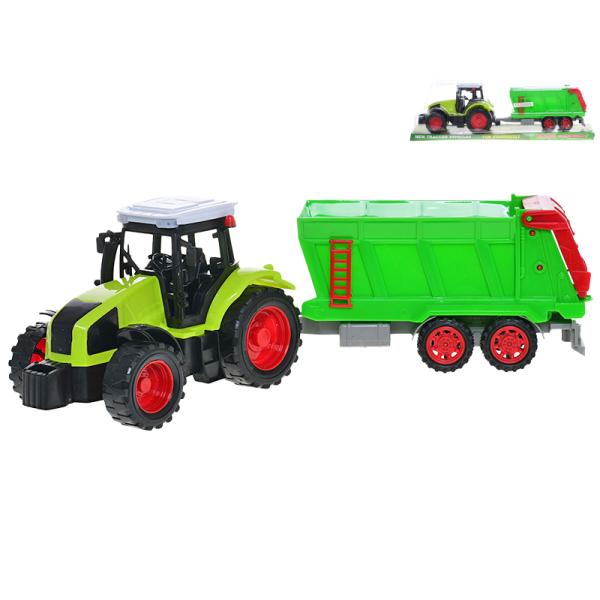 Traktor s vlečkou 36 cm na setrvačník