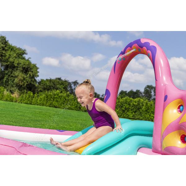 Bestway 53175 Dětské nafukovací herní centrum Butterfly Wonder, 180 x 180 x 117 cm (obrázek 8)