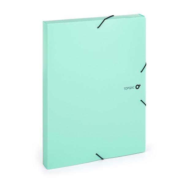 Zelený obal na zošity Topgal FOLDER 24068