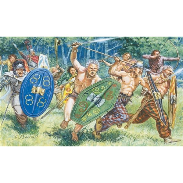 Model Kit figurky 6022 – Gauls WARRIORS (I-II CENTURY BC) (1:72)