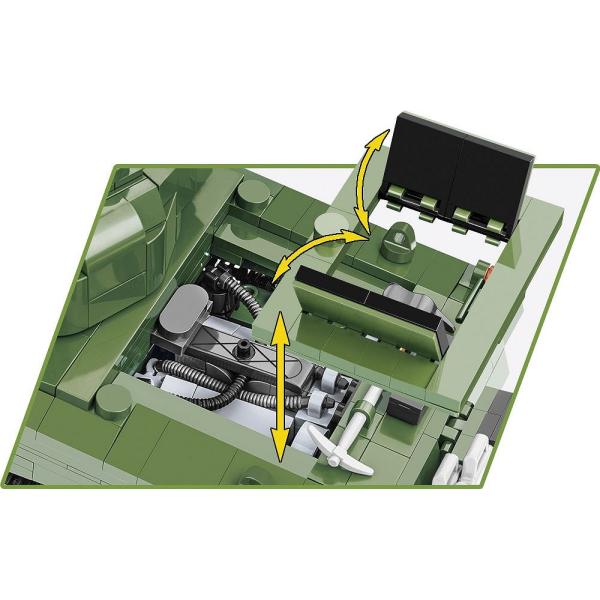 Cobi II WW M4A3 Sherman, 838k, 2f