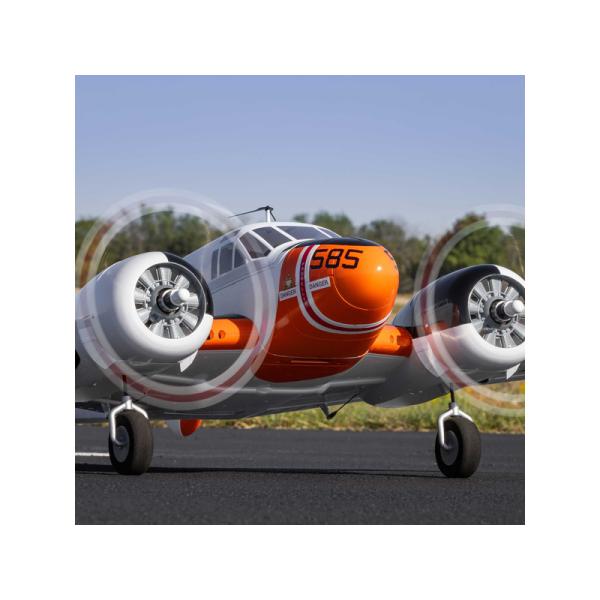E-flite Beechcraft D18/RC-45J 1.5m BNF Basic AS3X+ SAFE Select (obrázek 7)