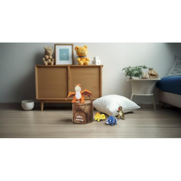 Plyšový set hraček, Dino