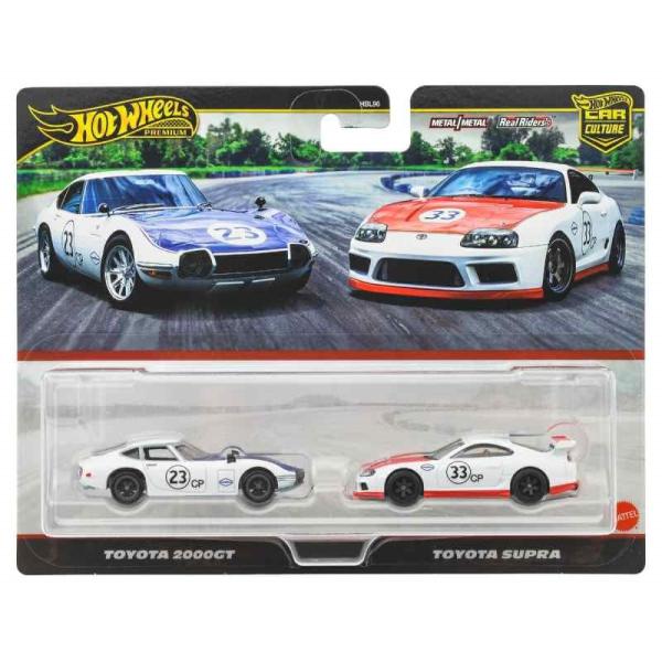 Mattel Hot Wheels® Premium Toyota 2000GT a Toyota Supra, JBL03 (obrázek 4)
