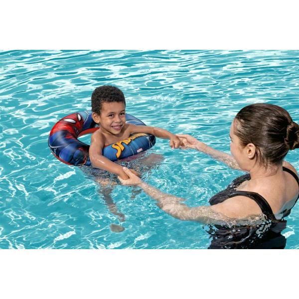 Bestway 98003 Nafukovací kruh Spiderman 51cm