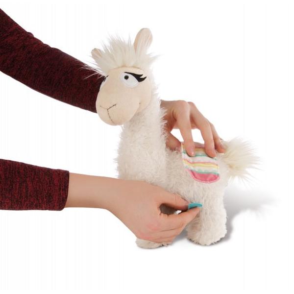 NICI plyš Lama Dalia se sedlem 32cm (obrázek 3)
