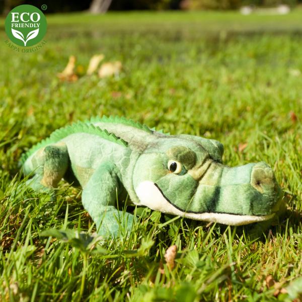 Plyšový krokodýl 34 cm ECO-FRIENDLY (obrázek 4)