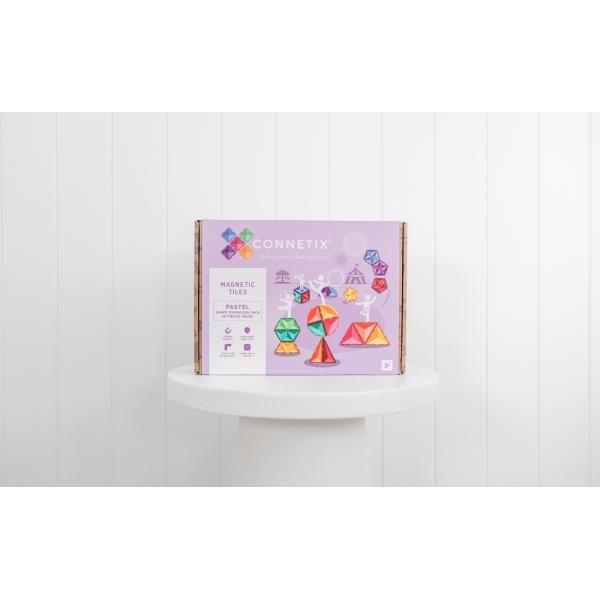 CONNETIX® Pastel Shape Expansion Pack magnetická stavebnice 48 ks (obrázek 10)