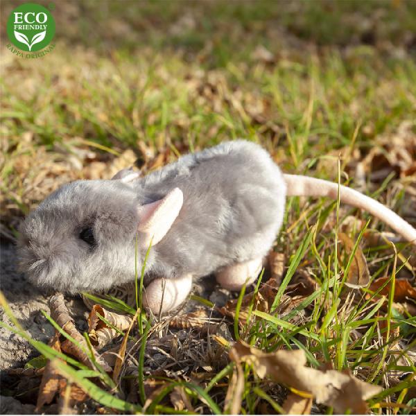 Plyšová myš 16 cm ECO-FRIENDLY (obrázek 4)