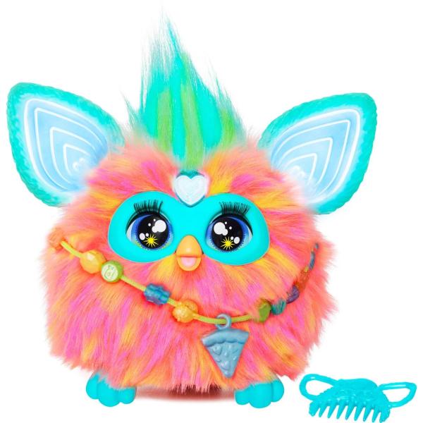 Furby koralový CZ verzia