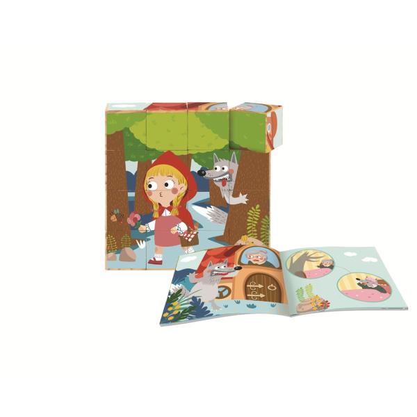 2Kids Toys Kostky Pohádka o Červené Karkulce CZ