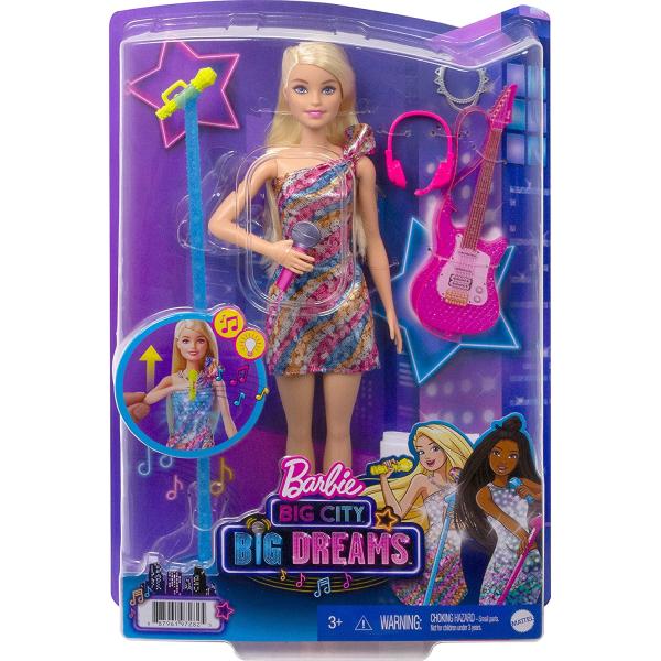 Mattel Barbie DHA zpěvačka se zvuky GYJ23 (obrázek 6)