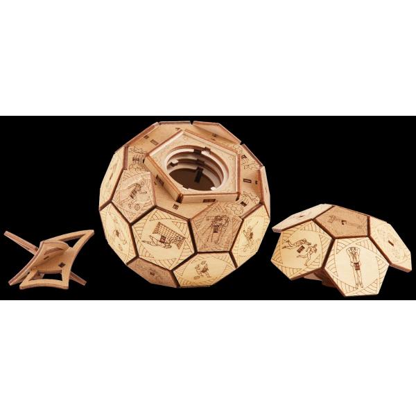 EscapeWelt Dřevěný hlavolam Quest Ball (obrázek 4)